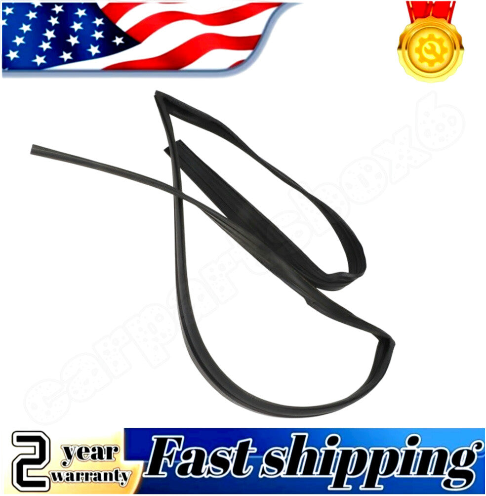 4-piece set of door glass access channel weather window seals suitable for Honda for Civic 2012-2015