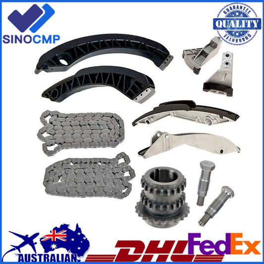 Timing Chain Kit Crankshaft Gear for BMW 540i 545i 550i 650i 735i X5 N62B 4.8L