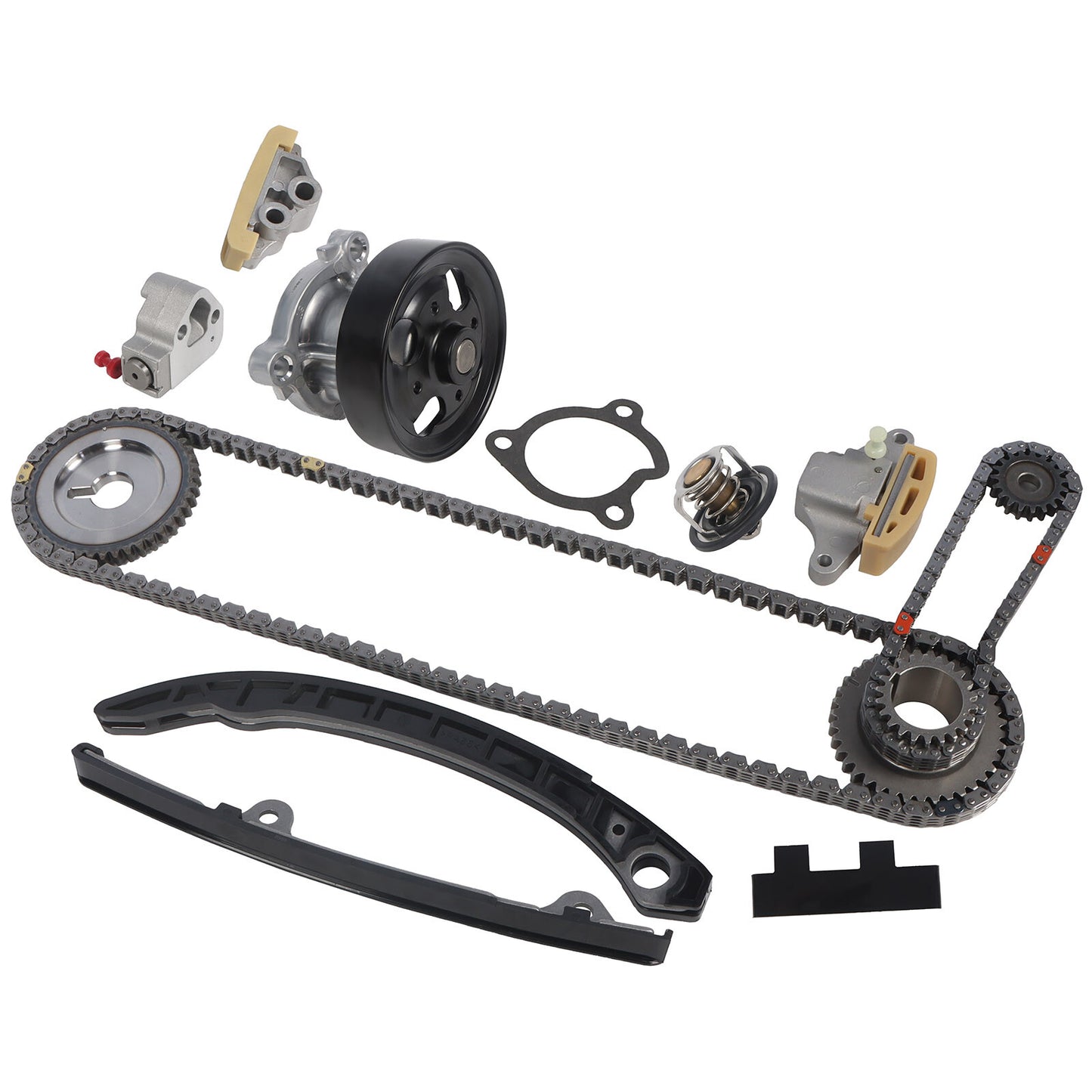 Timing Chain kit + Water Pump + Thermostat For 2007-2009 for Nissan Altima 2.5L