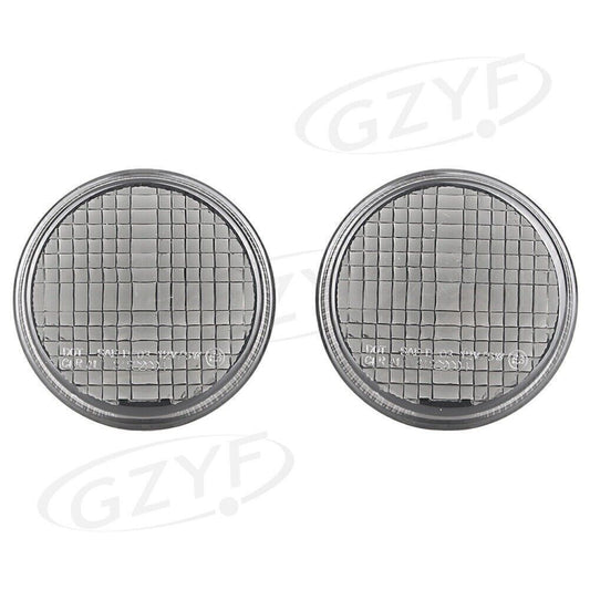 Front Turn Signal Indicator Light Smoke Lens for Honda Cruisers 1997-1999 2000