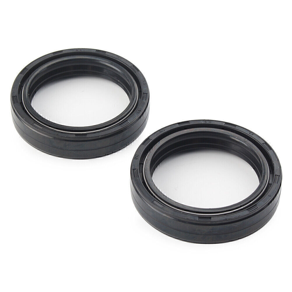 2x 43X52.9-9.5/10.5 MM Motorcycle Front Fork Damper Shock Absorber Fork Oil Seal