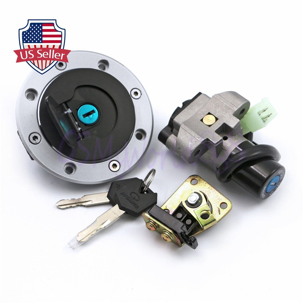 Fit for Suzuki GSF250 Bandit GSF400 GK7AA Ignition Switch Lock Gas Cap Key Set
