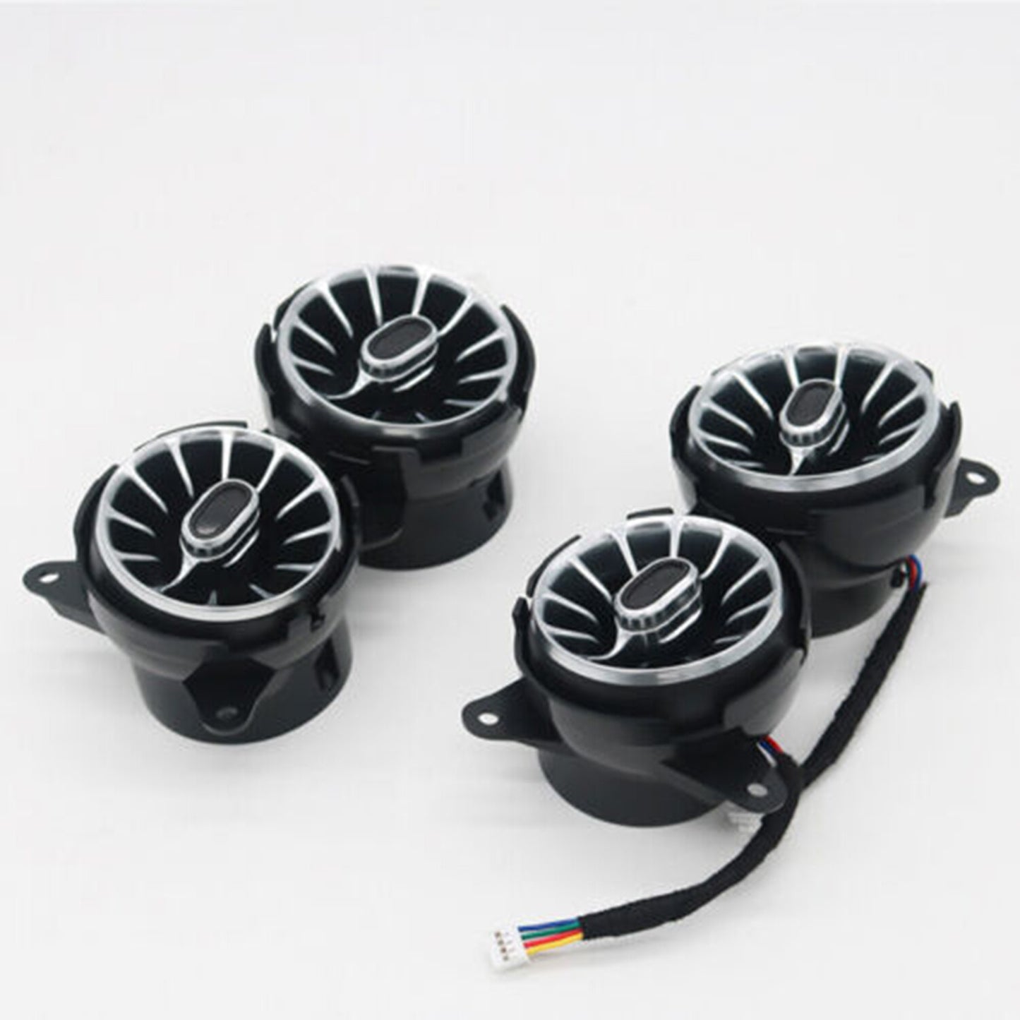 Front Air Vent LED Ambient Light 64 Colors for Mercedes-Benz S W222 2018-2020 CN