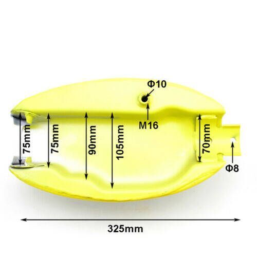 Motorcycle Steel Gas Fuel Tank for Honda for Mini Trail Z50 Z50A Z50A K2 1970-1971