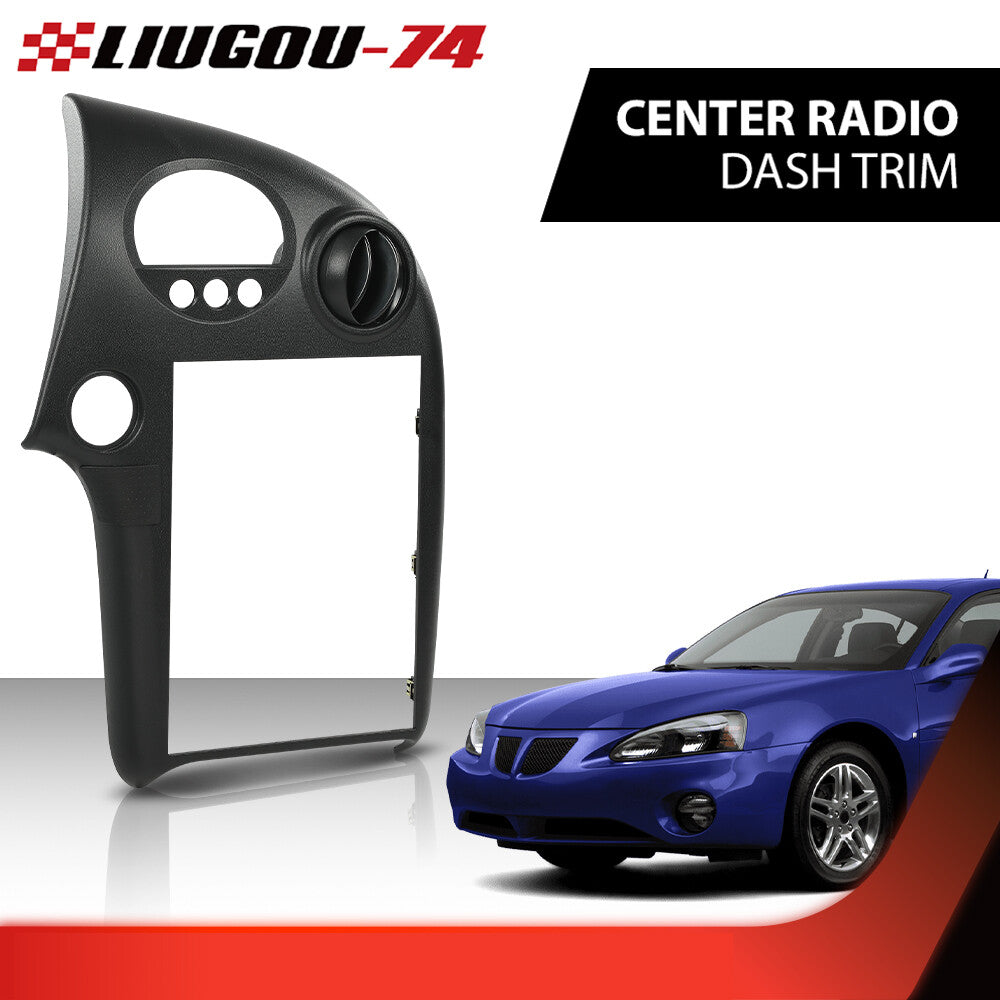 Suitable for 04-08 for Pontiac Grand Prix center dashboard radio bezel trim with 3 buttons B9