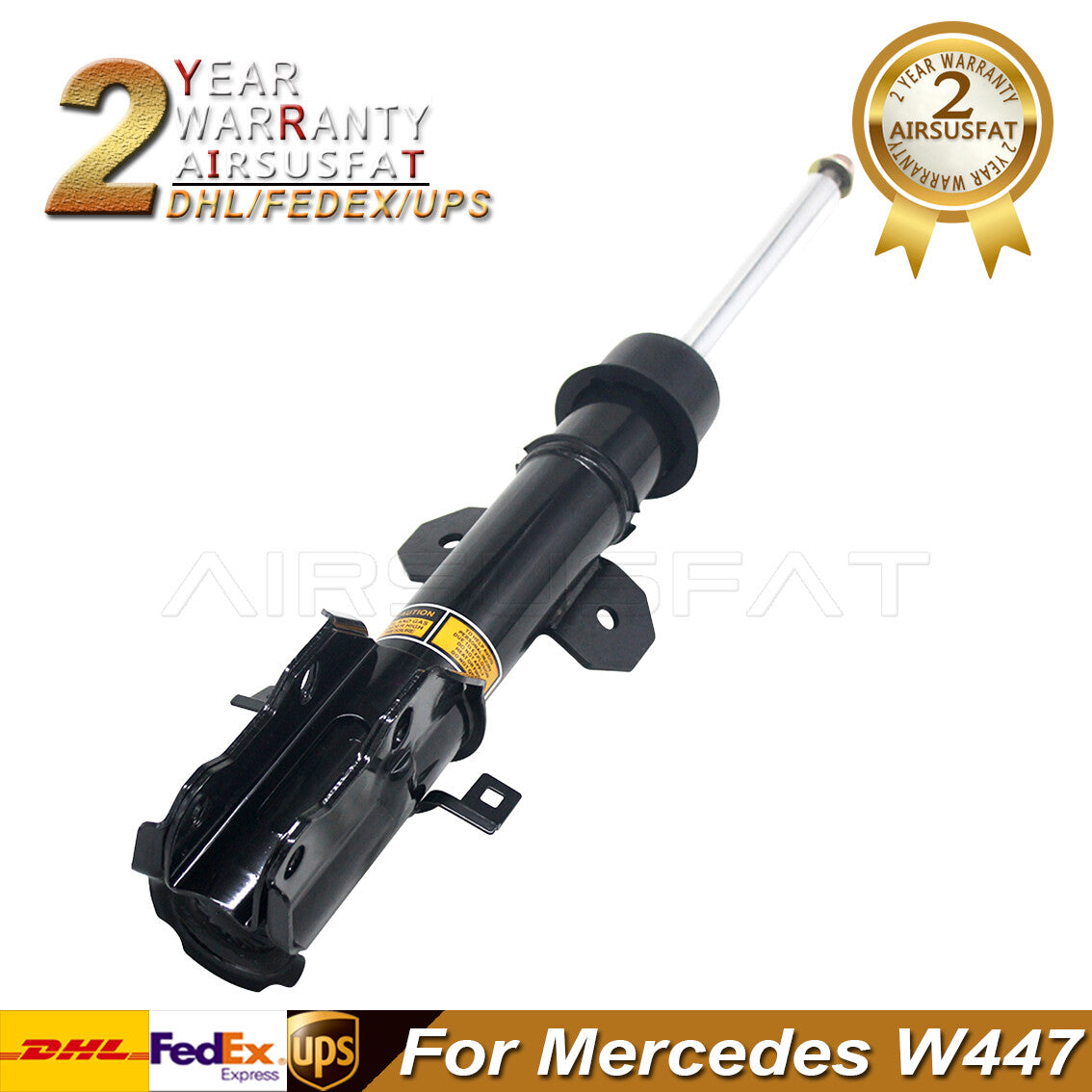 1x Front L/R Air Suspension Strut Core for Mercedes W447 Vito V Class 4473205538