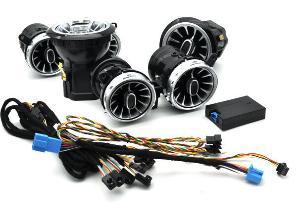 6x led Illuminated Turbo air ac vent purifier for Mercedes E class W213 16-2023