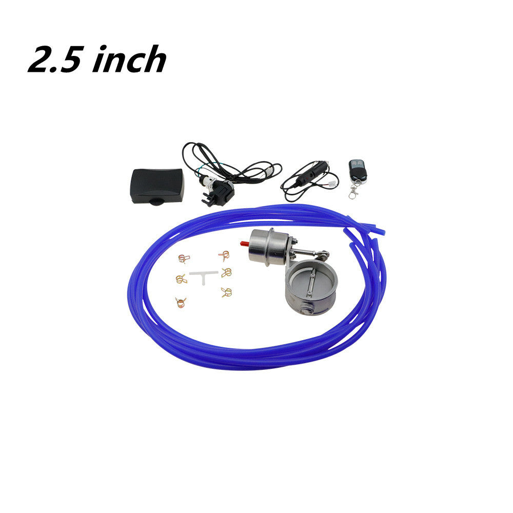 2.5 Vacuum Actuator Exhaust Control Valve Set CLOSE STYLE Remote Switch