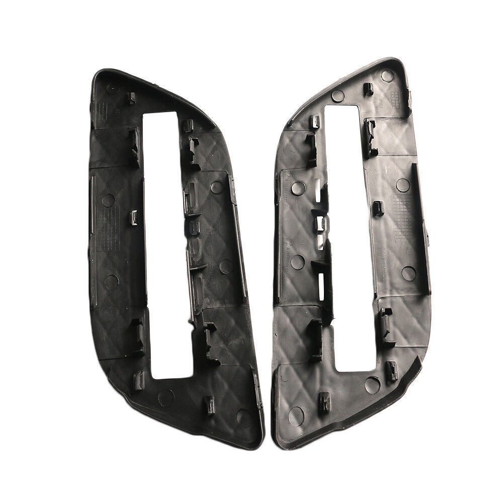 2x Front Bumper Fog Driving Light Grille Cover for Mercedes ML350 ML550 2012-15