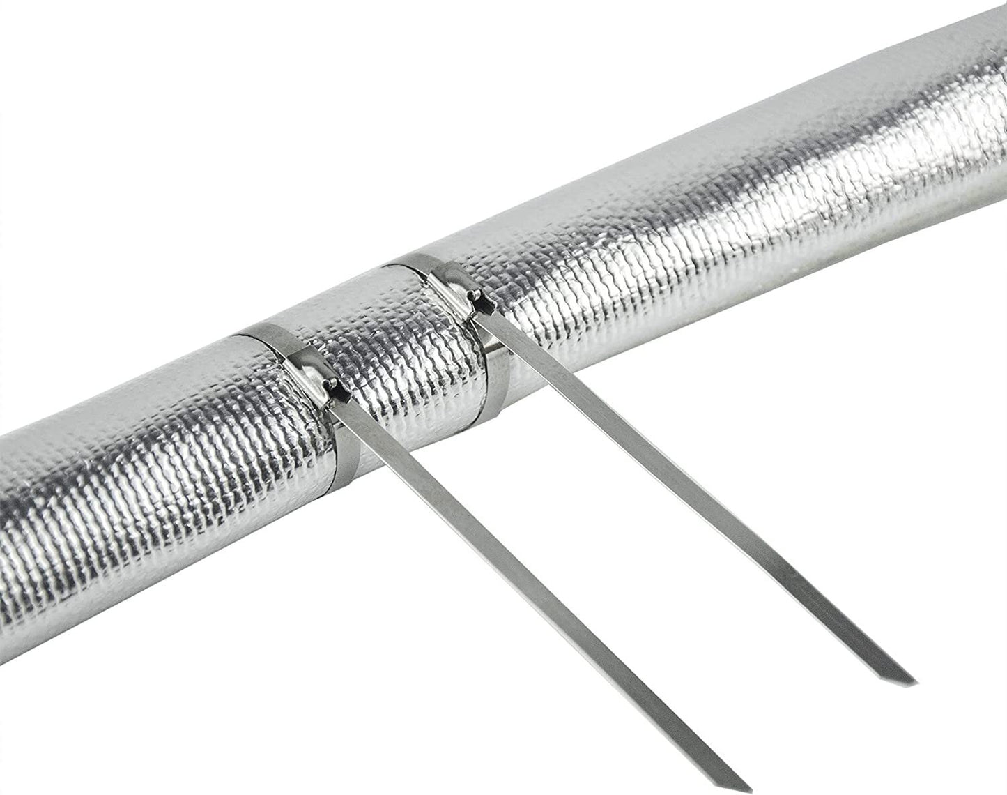 new heat shield, heat shield for fuel line, 1 inch I.D x 10 feet,