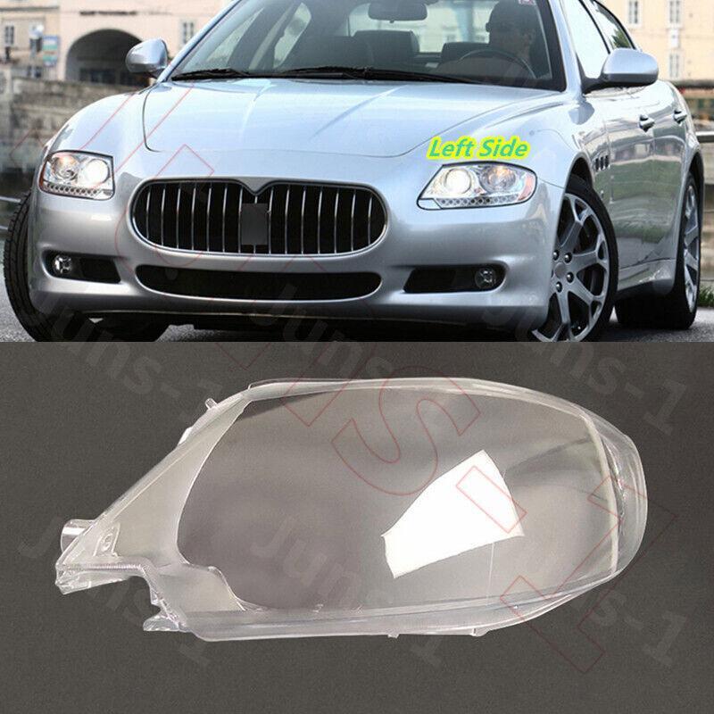 Left front light lens cover + sealant for Maserati Quattroporte 2009 - 2012