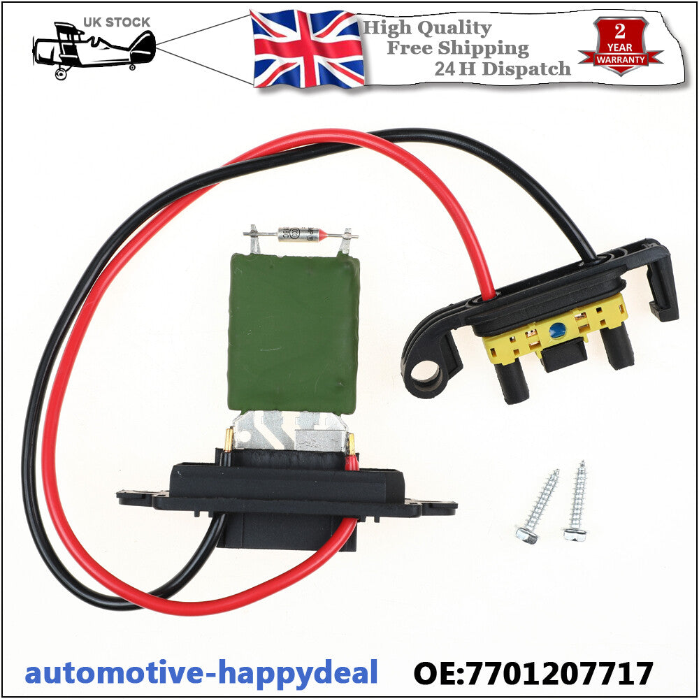 HEATER RESISTOR BLOWER MOTOR RESISTOR FAN CONTROL for RENAULT MEGANE MK2 2002>08