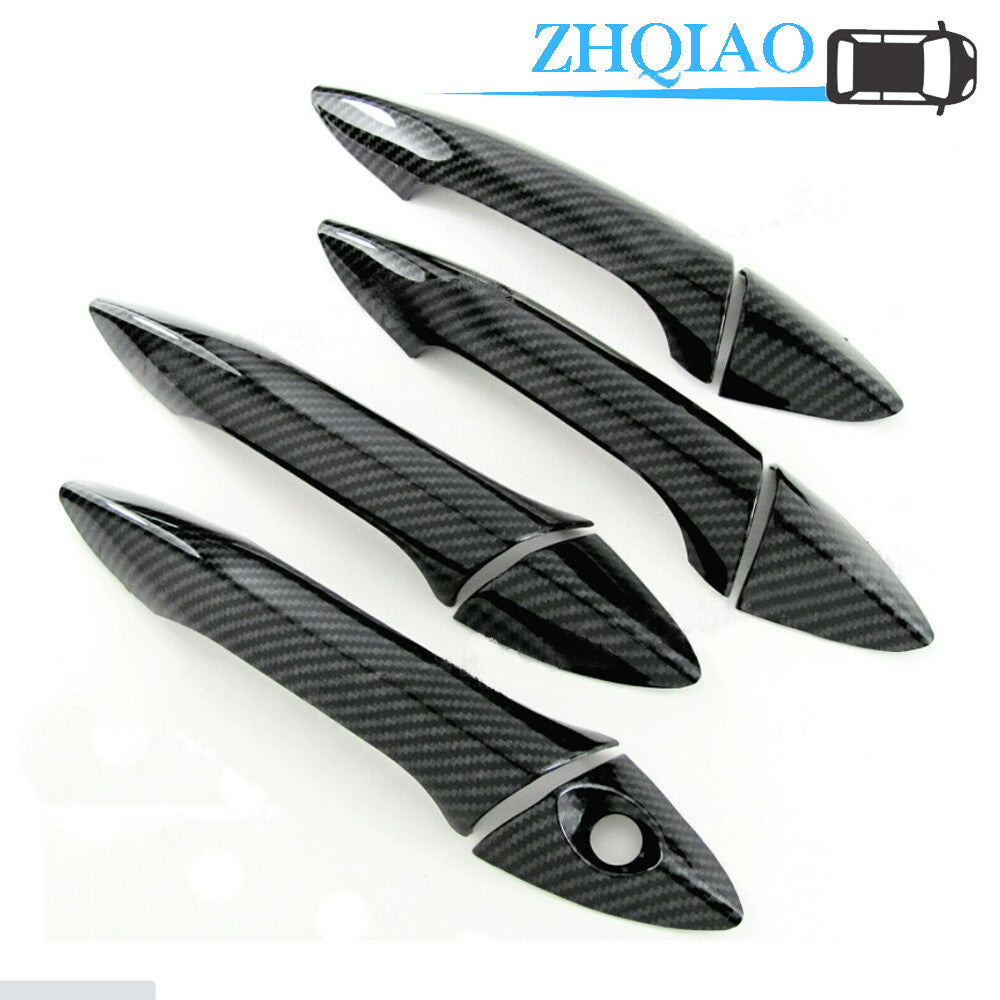 For 2013-2017 for Hyundai for Elantra GT Carbon Fiber Side Door Handle Covers Trims