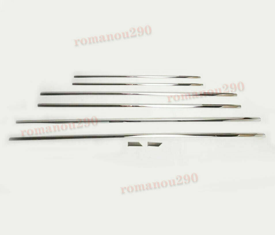 8P Chrome Side Window Down Molding Strip Cover Trim for Toyota for Sienna 2021-2023