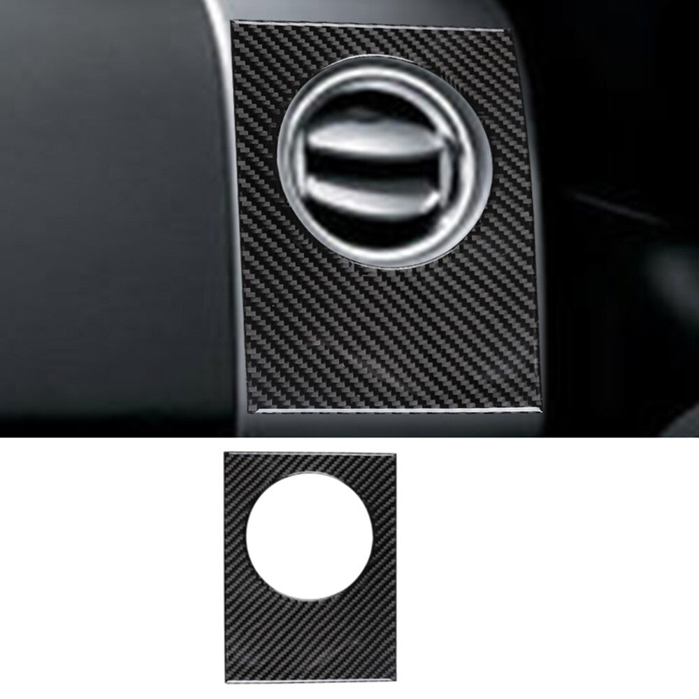 Carbon Fiber for Co -pilot Side Air Vent Outlet Trim Cover for Ford F150 2004-2008