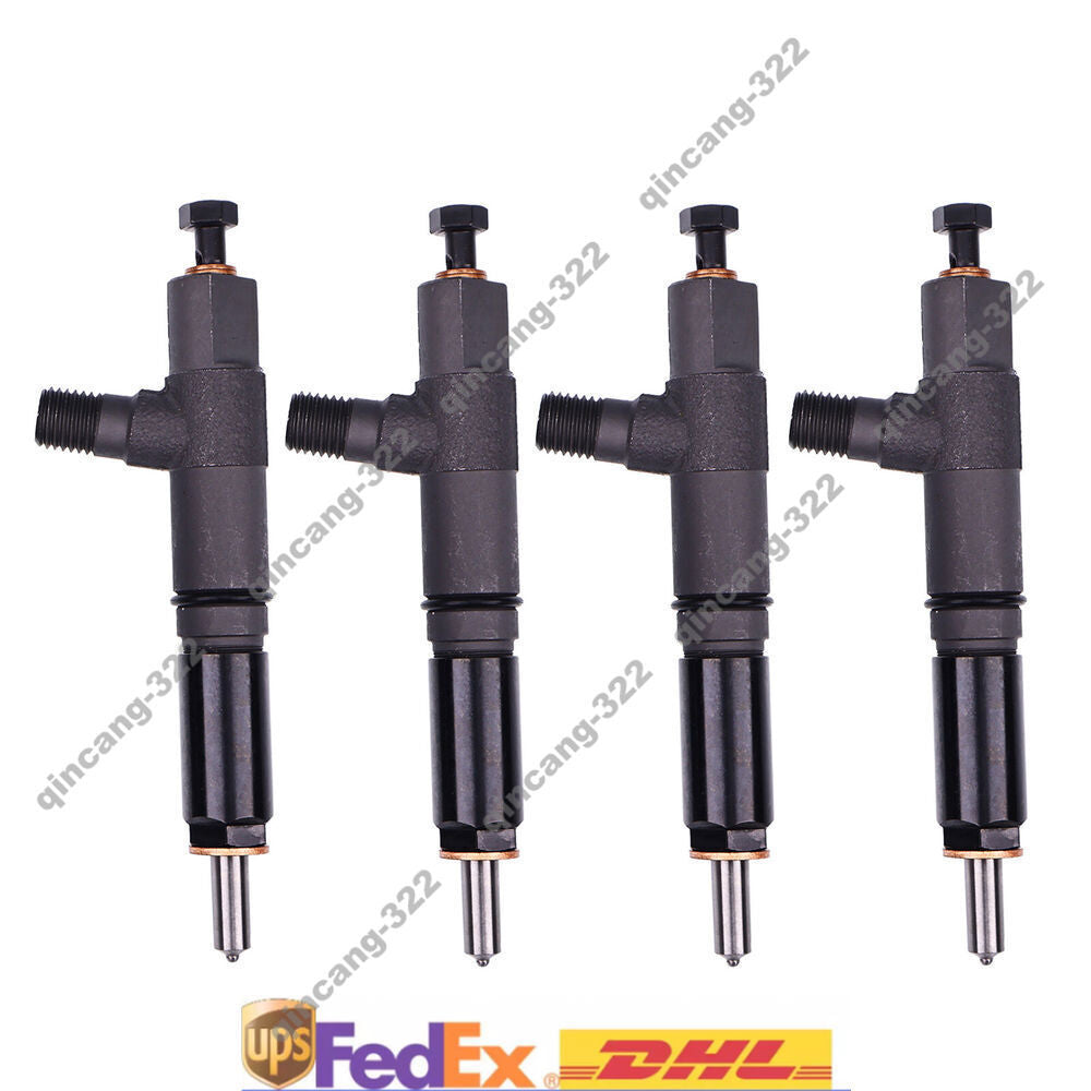 4Pcs Fuel Injector 1G852-53001 1G852-53002 For Kubota V2403 D1703 Engine Zexel