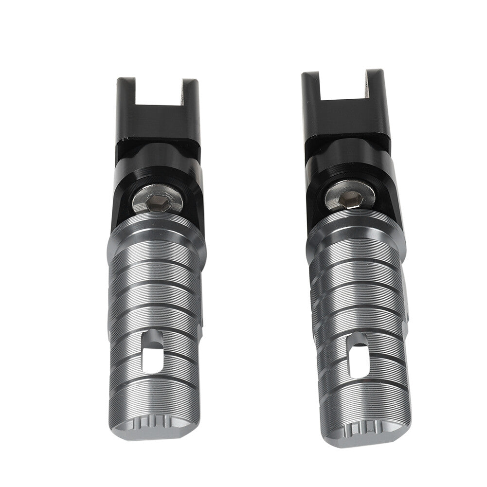 Grey Front Footrests Foot Peg For RS660 21-23 RSV4 09-23 Tuono V4 20-23