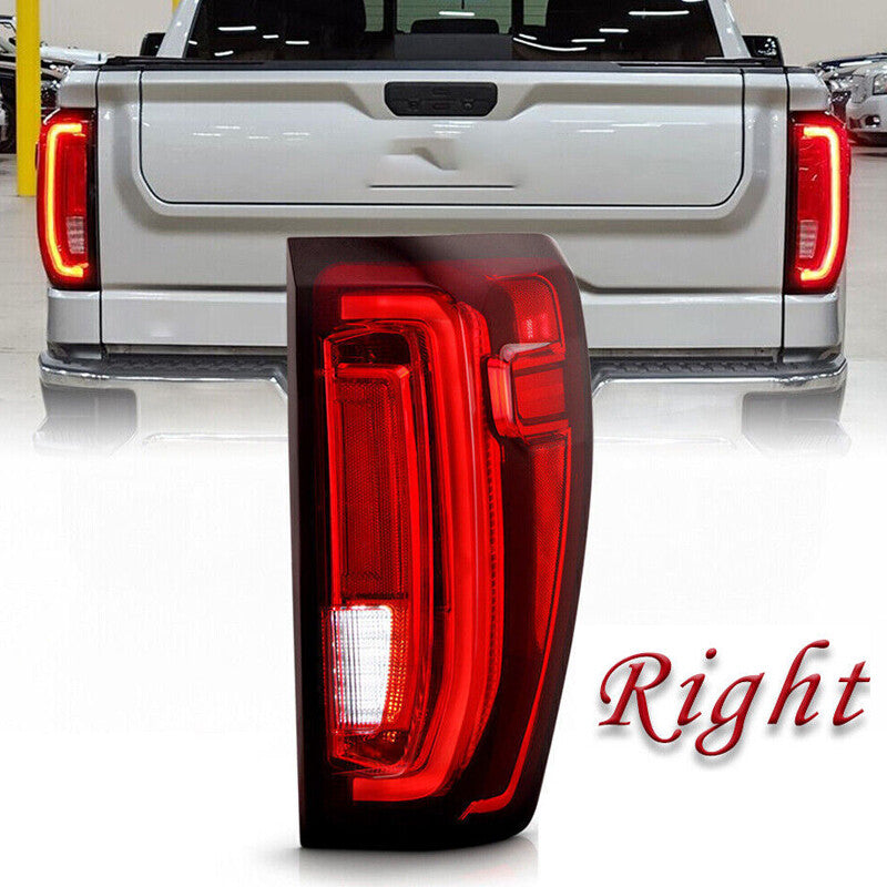 Right side LED Tail Light Taillight For 2019 20-2023 for GMC for Sierra Rear Stop Lamp
