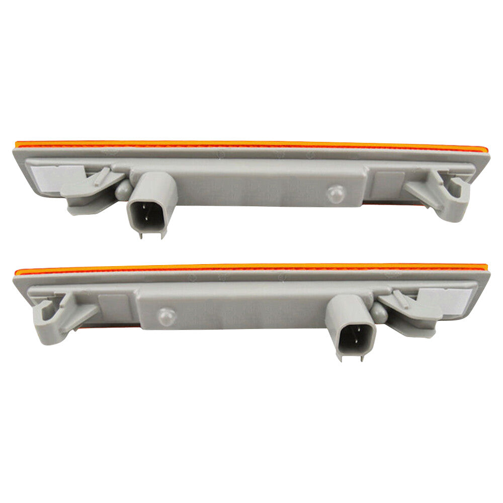 2x Front Bumper Side Marker Lamps For 2015-2019 for Dodge for Challenger Left +Right