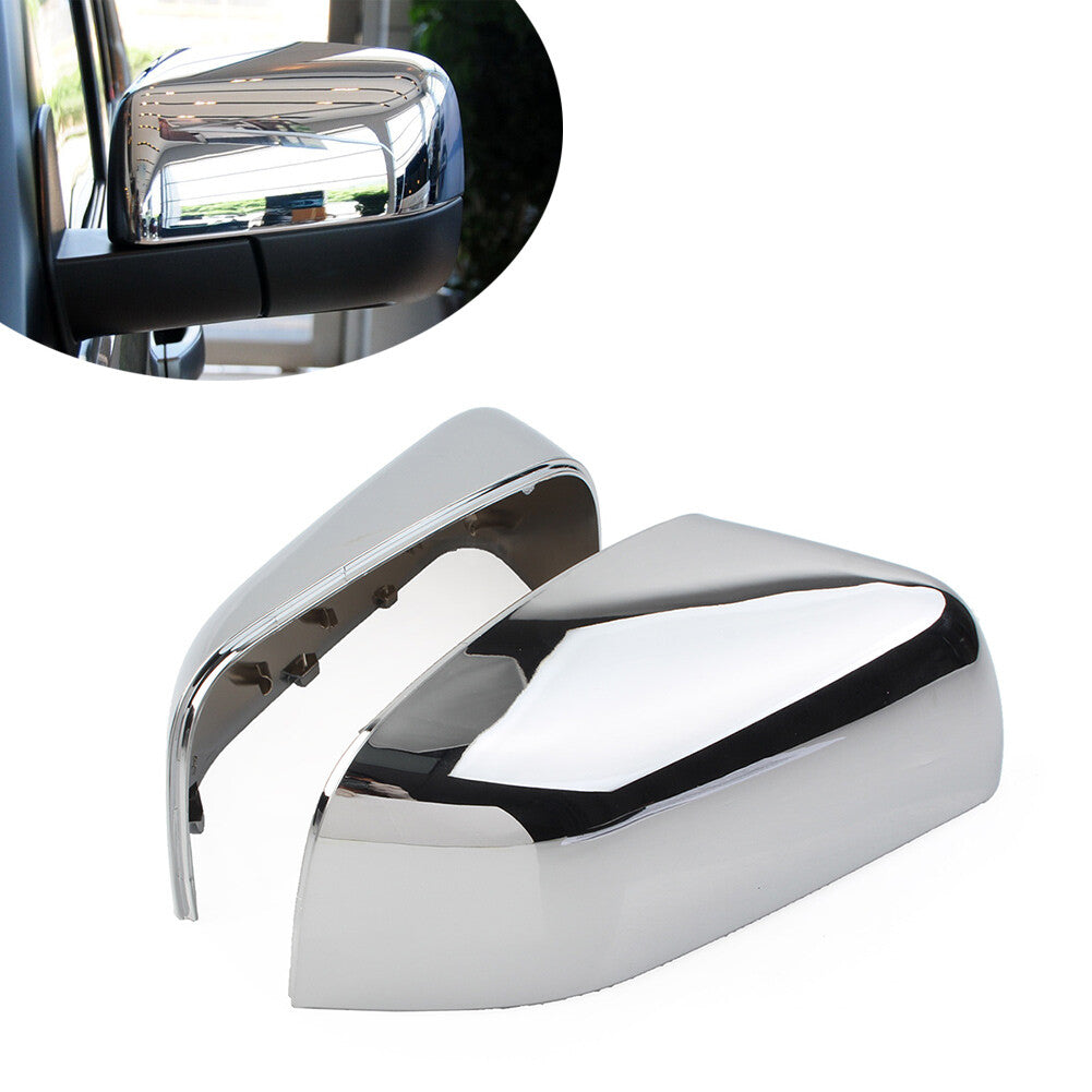 Pair Mirror Cover Cap for Land Rover LR4 LR2 Freelander 2 for Range Rover Sport
