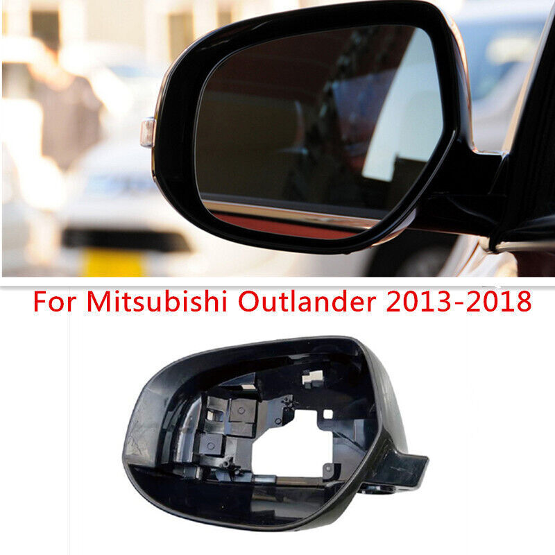 Left Side Rearview Door Mirror Cover Housing for Mitsubishi Outlander 2013-2018