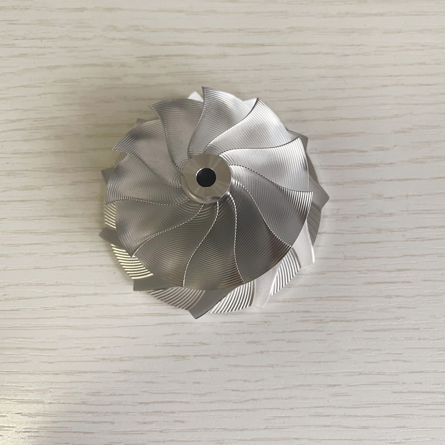 RHF5 Reverse 57.00/70.00 mm 11+0 Blade Point Milling, Snake Curve Billet Wheel