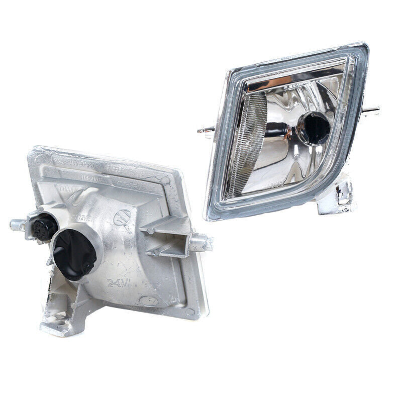 LED front fog light kit with chrome-plated protective sleeve and switch for Mazda 6 (2009-2010-)