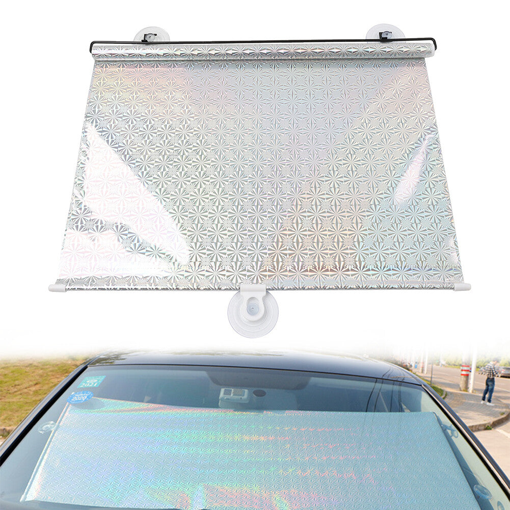 Retractable Car Auto Side Window Baby Sun Shade Shield Covers Roll Curtain Visor