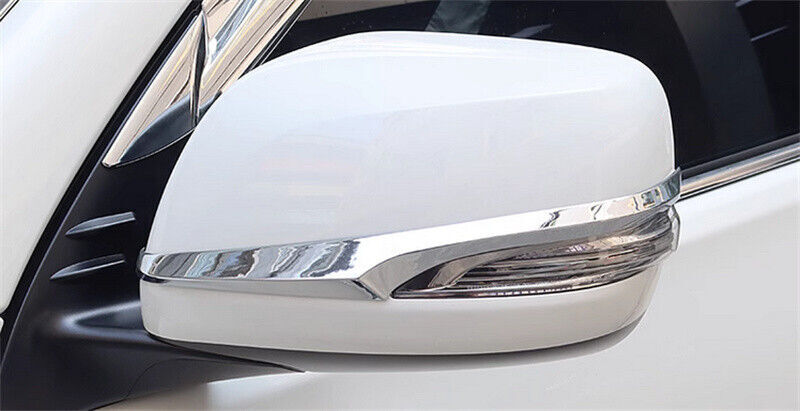 White Left Rearview Mirror Cover Shell Cap for Lexus GX460 2010-2021/LX570 13-19