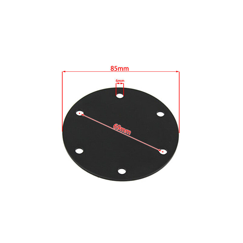 6-Hole Modified Racing Steering Wheel Car Horn Button Cover Universal Aluminum