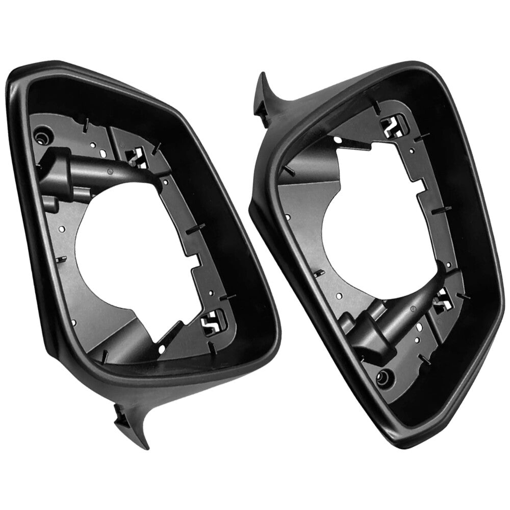 2X Left+Right Door Mirror Trim Ring For 2014-17 5' F10 F11 6' F12 F13 7' F01 F02