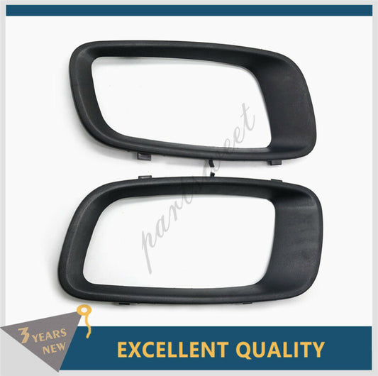 2 PCS L+R Fog Light Cover Lamp Frame for MITSUBISHI Pajero/MONTERO MK3 00-03