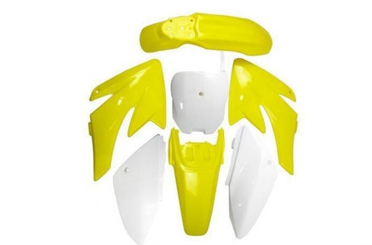 Yellow axle plastic fenders for Honda CRF70 Motocross 140cc/150cc Pit bikes