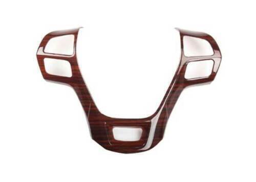 Wood Grain Style for Ford Explorer 16-2019 1PCS Cover Trim Steering Wheel Sheet