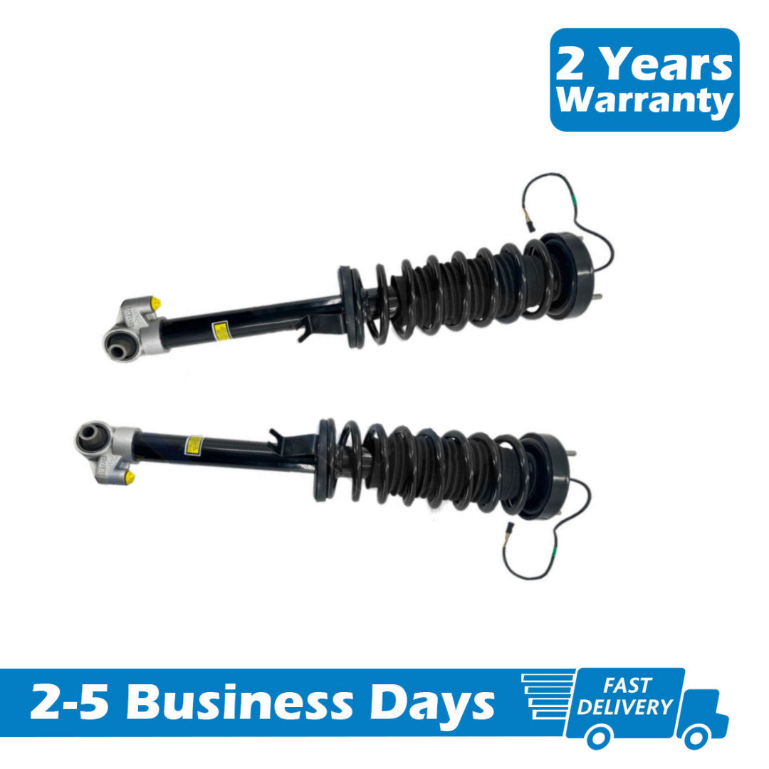 2PCS Rear Shock Struts Assembly w/EDC for BMW E38 740i 740iL 750iL 1995-2001