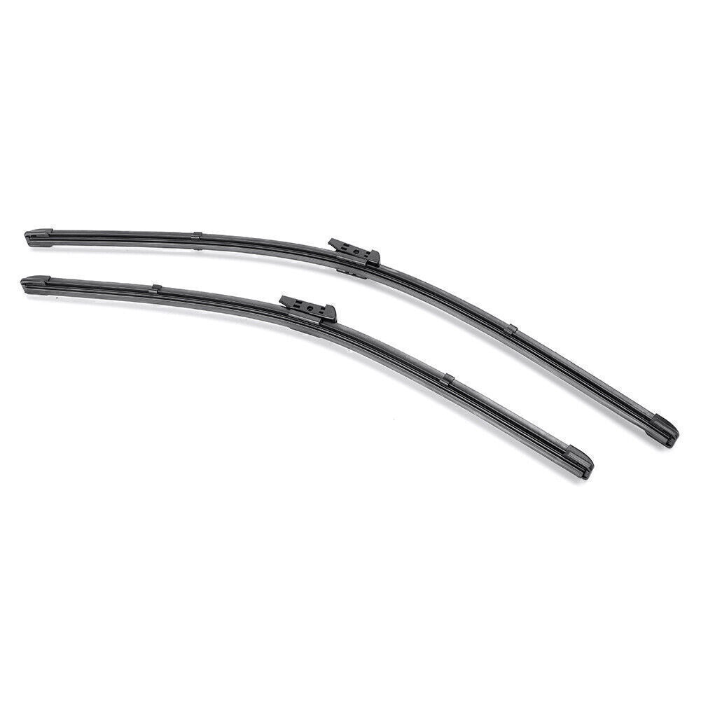24+20 Front Windshield Wiper Blades Bracketless Fit for AUDI A4 B8 2008-2016