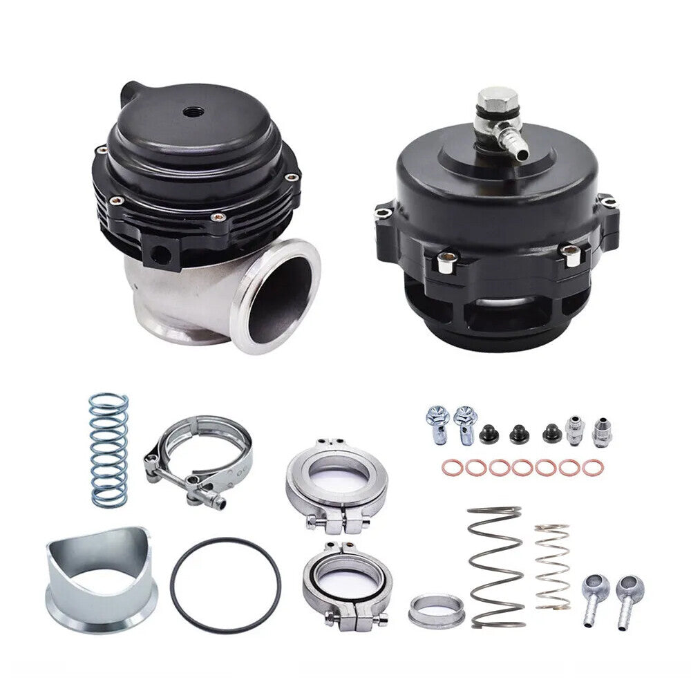 44MM External Wastegate w/ V-Band Flange 50MM BOV Combo Turbo Blow Off Valve