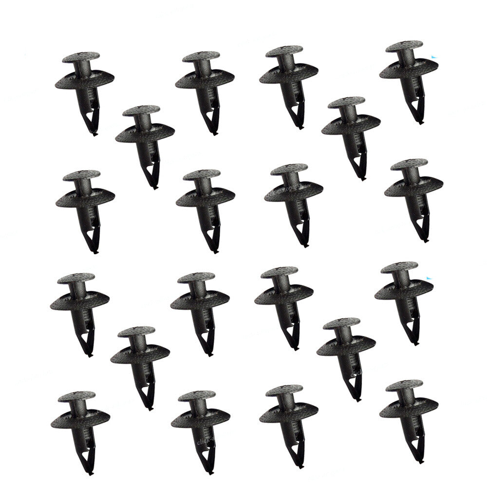 50Pcs Bumper Fascia Retainer Clip Black for Mitsubishi MB547806 300ZX 1990-On