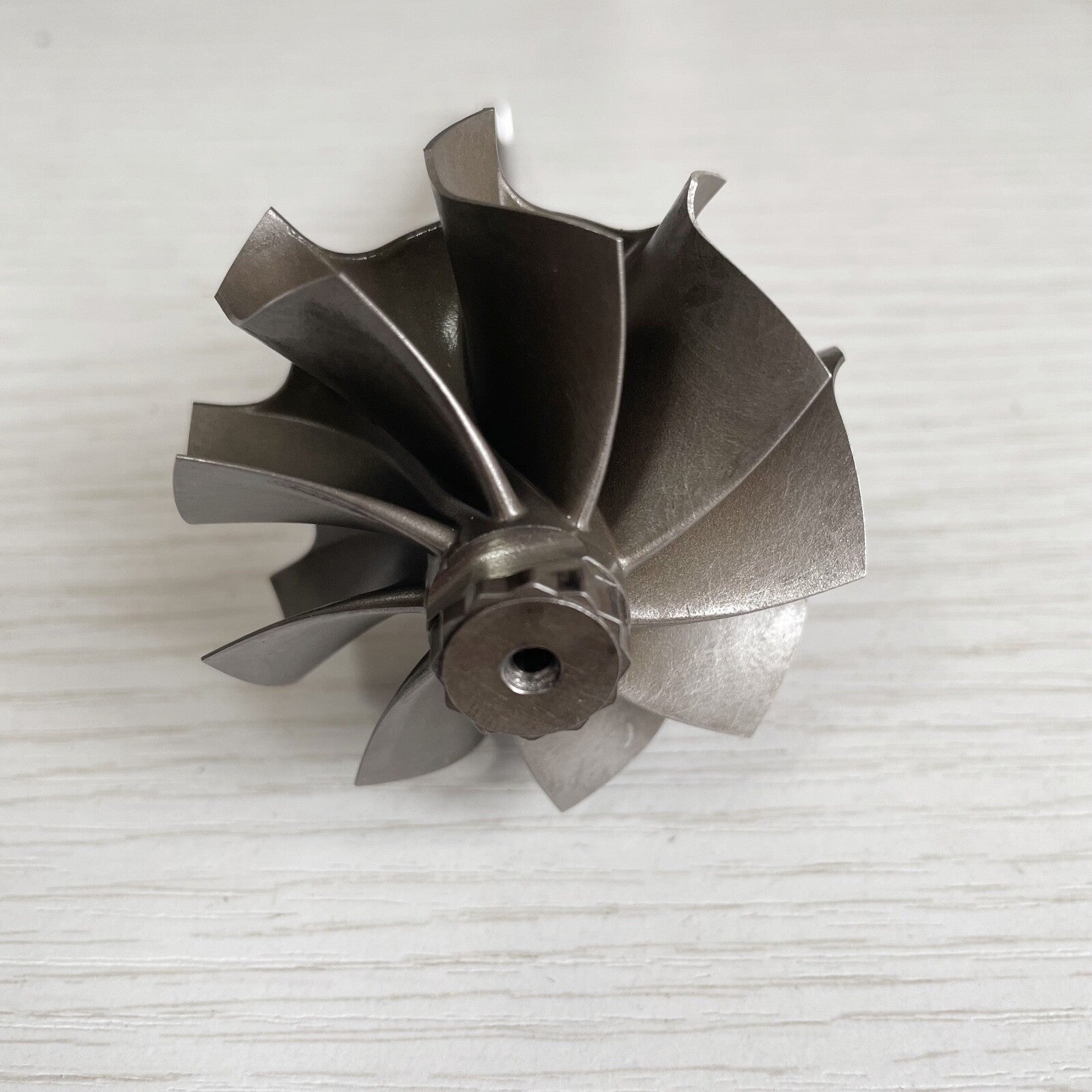 K24 9-blade 52.7/57 mm log bearing turbine wheel
