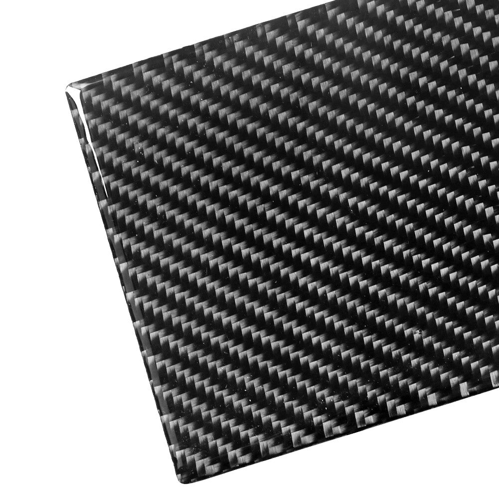 Carbon Fiber Rear Watercup Holder Panel Cover Trim for Infiniti G37 2010-2013