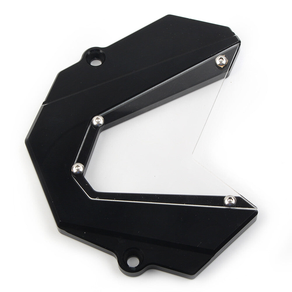 Black Sprocket Cover Chain Guard Fit for Yamaha MT-09 FZ09 2013-20 Tracer 900 15-20