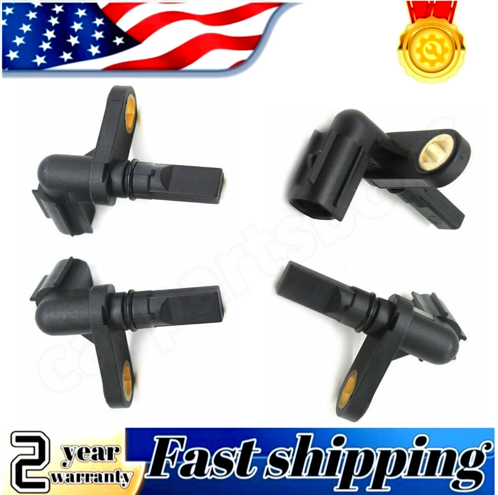 4-piece ABS wheel speed sensor set, front and rear LR, suitable for Tundra 07-2017, Sequoia 2008-2017