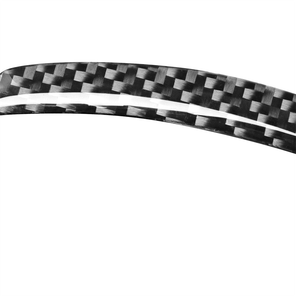 Carbon Fiber GPS Navigation Panel Decorative Cover Trim for Volvo V60 2010-2017