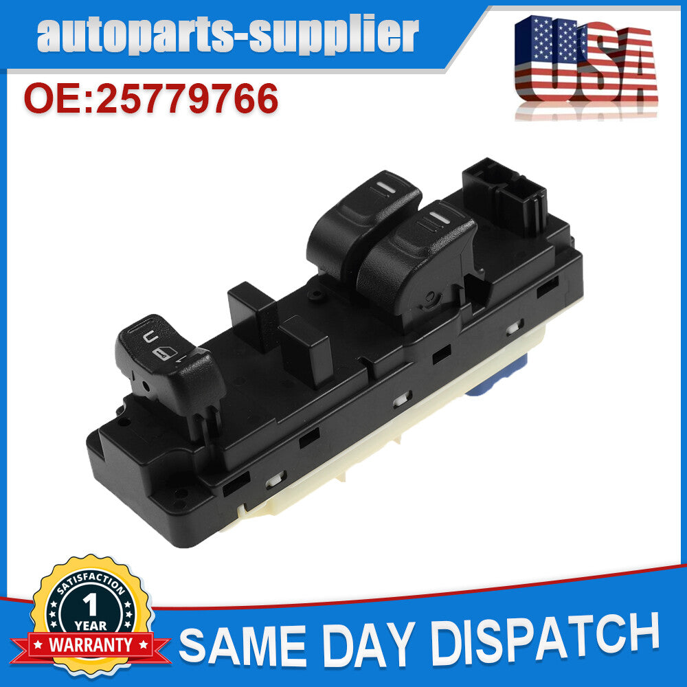 for Chevrolet Colorado for GMC for Canyon 2004-2012, front left power window switch