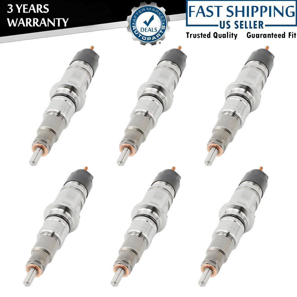 6x 0445120177 Fuel Injector 5364205 5254261PX for 6.7L ISB QSB Engine