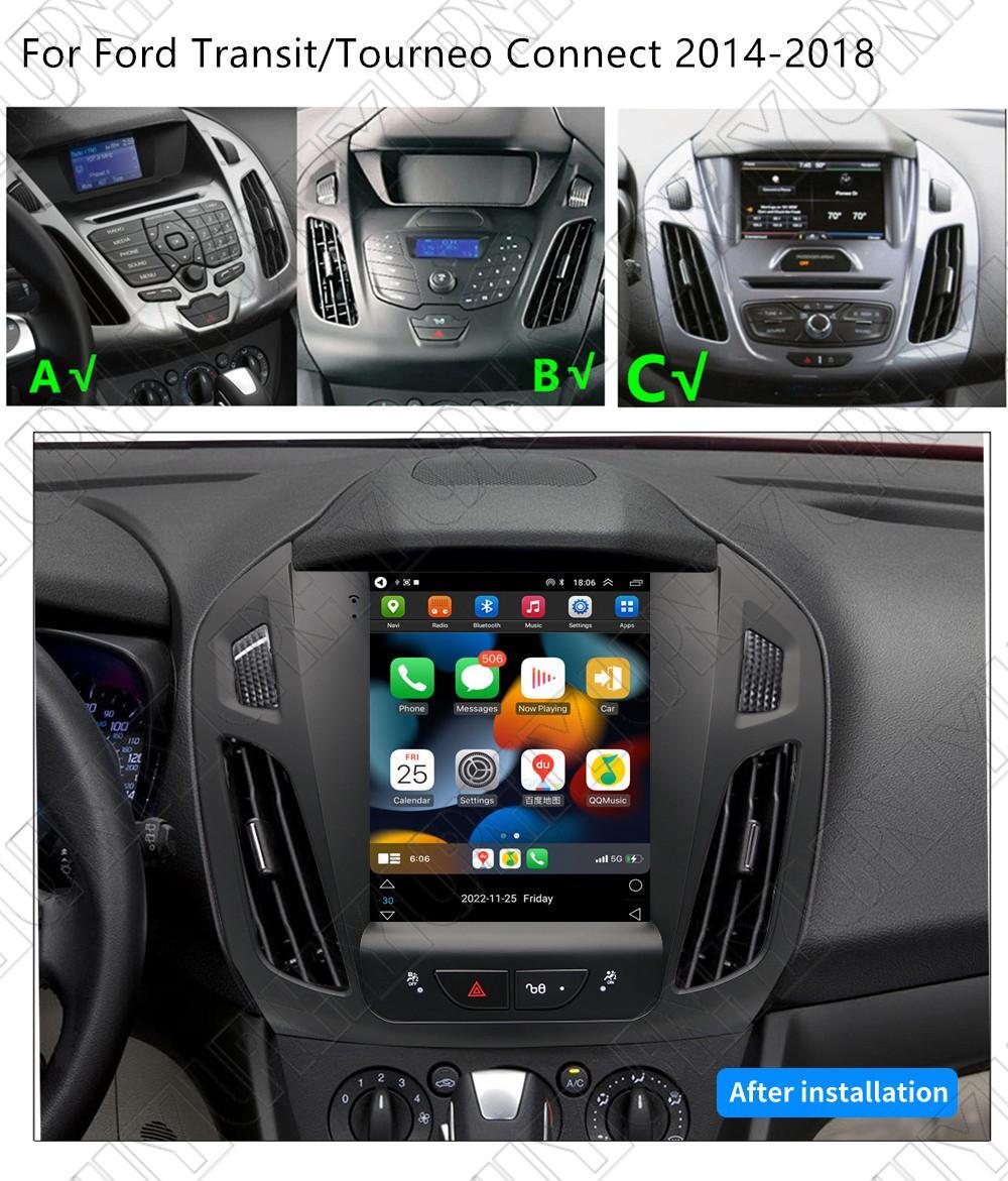 9.7 For 14-18 for Ford Transit Connect Carplay 2+32G Stereo Radio GPS Nav Head Unit