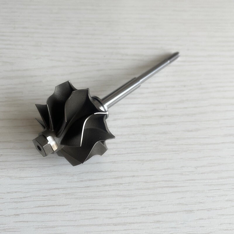 TF035 37.7/43 mm 9-blade turbine shaft and wheel/turbine wheel
