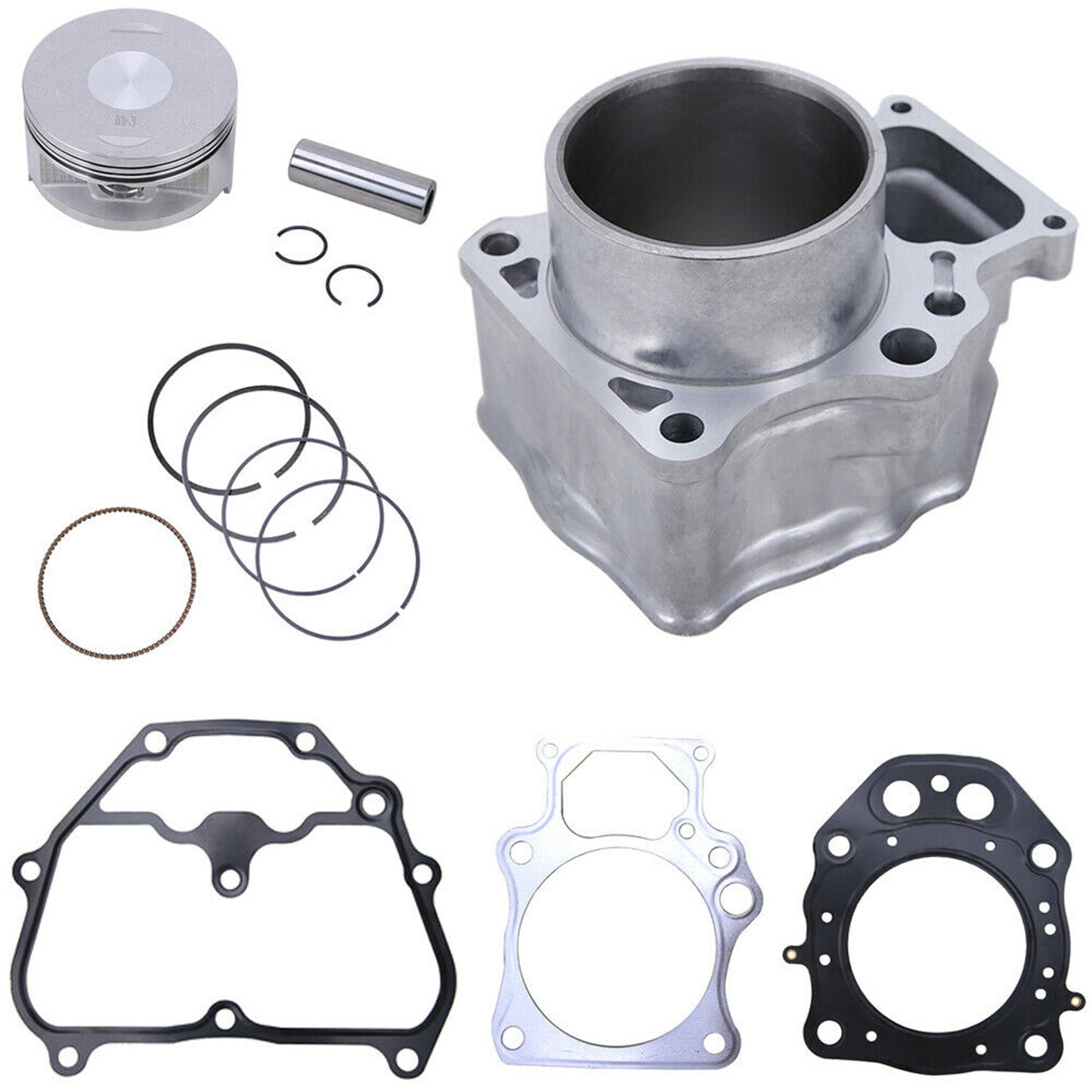 Cylinder Piston Gasket Top End Rebuild Kit for 2007-2018 for Honda Rancher TRX420 US