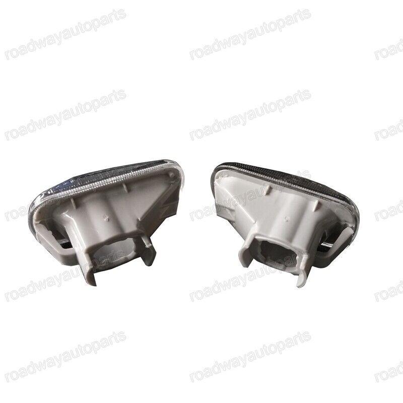 2x Front Fender Side Marker Lights Lamps White Fit for HONDA STREAM 2001-2005