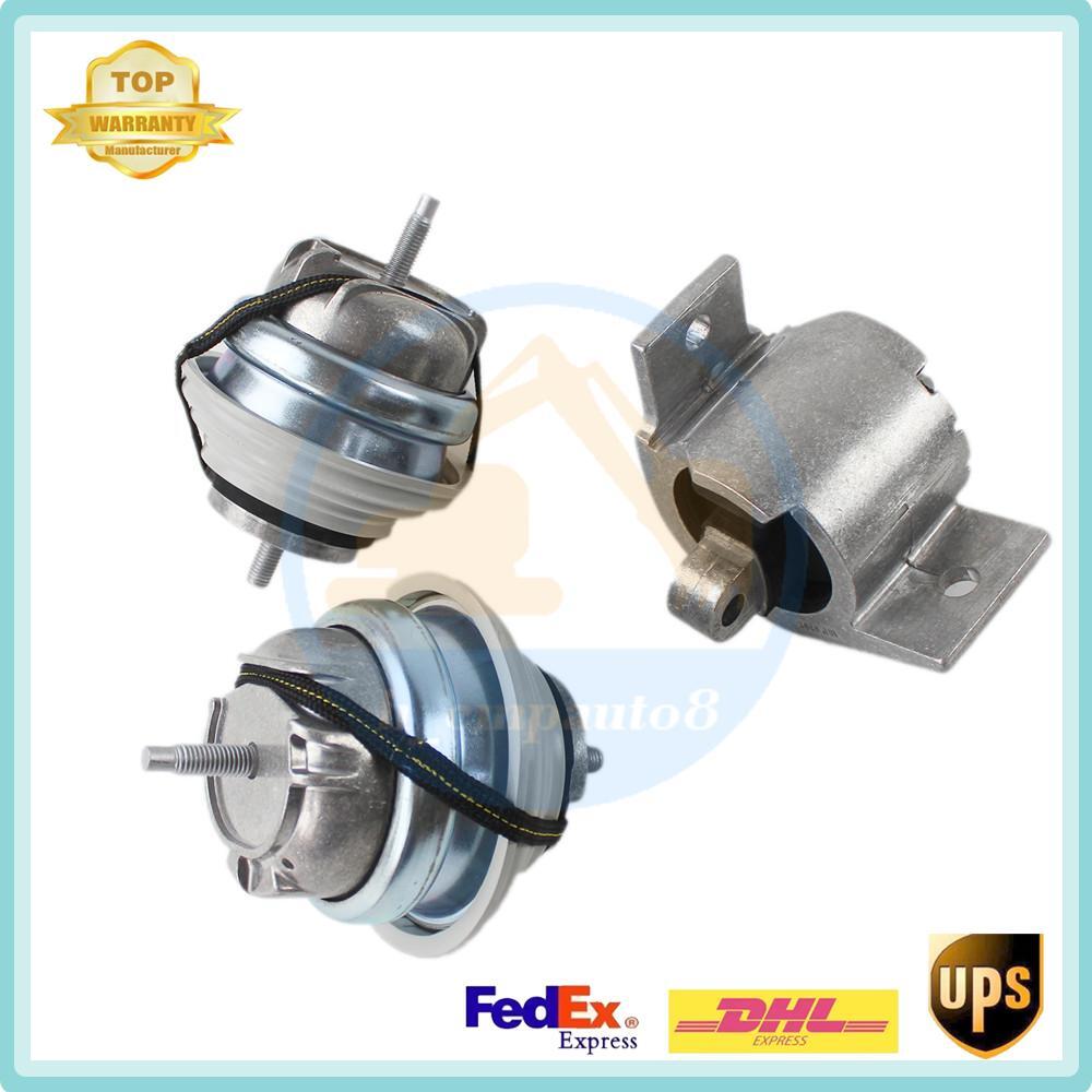 3x Engine Motor Mount for Jaguar XF XJ 2009-2013 L+R Trans Mount C2P17845 CN